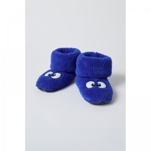 Pantoffels met oogjes 852 blauw