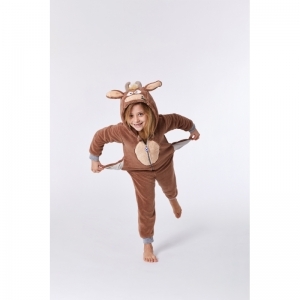 Unisex onesie in fleece 020 hooglander