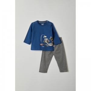 Baby jongenspyjama 865 donkerblauw