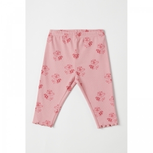 Baby meisjespyjama 956 roze wasbee