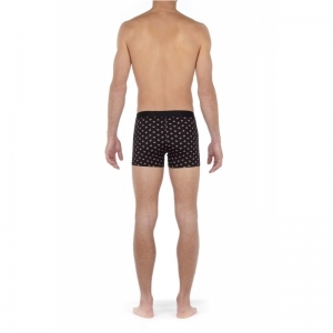 Boxer Briefs - Romeo P004 black prin