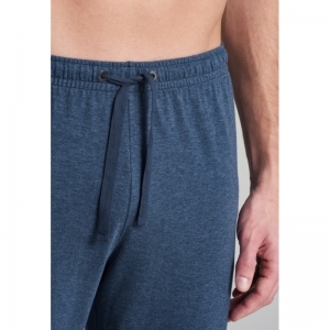 Herenpyjama, lange mouwen 816 jeansblau