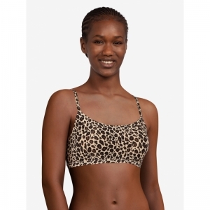 Soft Stretch Padded Bralette 0oZ Leopard Pri