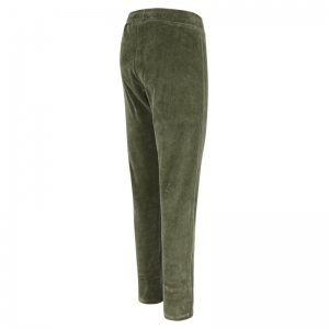 Set vestje rits + broek 128 Dusky Green