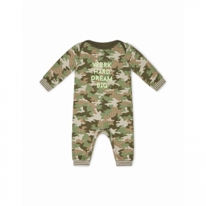 Boys Baby Jumpsuit ls Camouflage