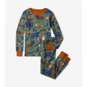 Forest Animals Pyjama Laurel wreath