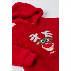 Sweater en broek, Woody kerst 407 rood