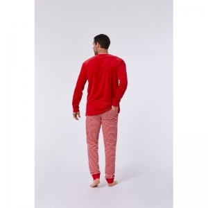 Pyjama, Woody kerst 407 rood