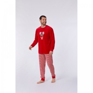 Pyjama, Woody kerst 407 rood