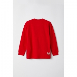 Kinderpyjama, Woody kerst 407 rood