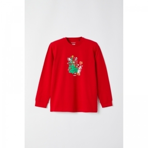 Kinderpyjama, Woody kerst 407 rood