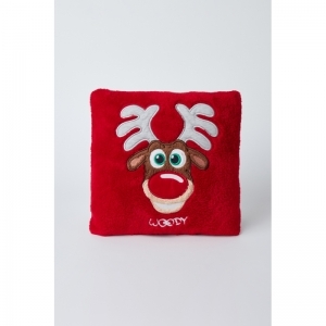 Kussen, Woody kerst 407 rood