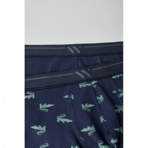 Heren boxershorts (2-pack) 017 duopack bla