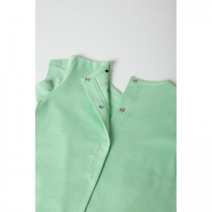 Baby meisjespyjama, korte mouw 703 pastelgroen