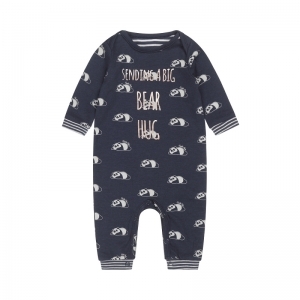 Baby jumpsuit ls Indigo