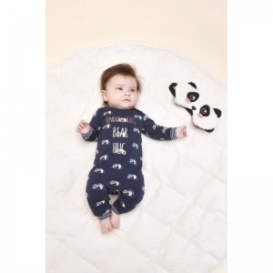 Baby jumpsuit ls Indigo