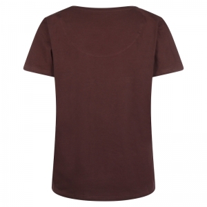 Women pyjamas Brown+blushed t