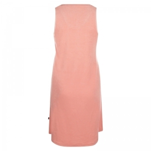 Women dress sleeveless Pink