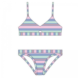 Bikini 933 roze-blauwt