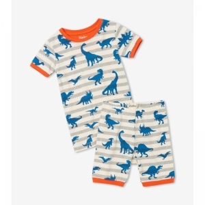 Pyjama Prehistoric Dinos Athletic Gray