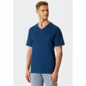 T-shirt heren 800 blauw