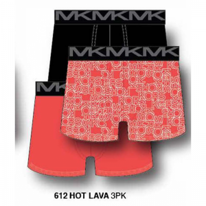 Fashion Trunk 3 pack 612 Hot lava