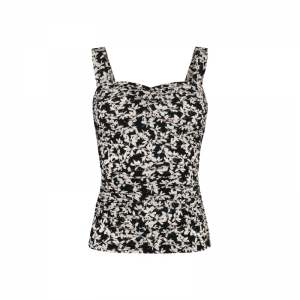 Twisted Tankini Top chic florals