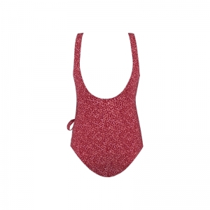 V-neck swimsuit wild drops