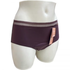 Period Panties -Shorty Graphic 032 Plum