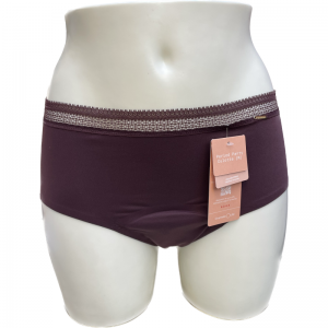 Period Panties -Shorty Graphic 032 Plum