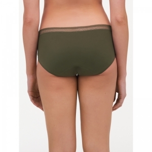 Period Panties -Shorty Graphic 079 khaki