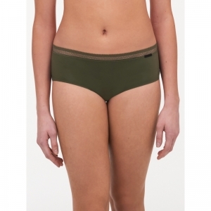 Period Panties -Shorty Graphic 079 khaki