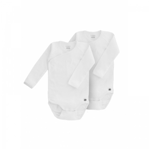 Newborn body, 2-pack 100 wit