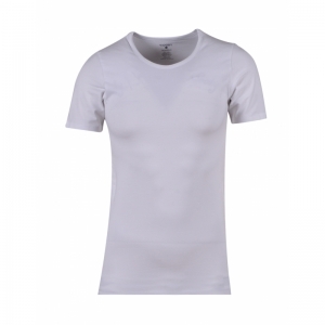 T-shirt ronde hals -singlepack 100 wit