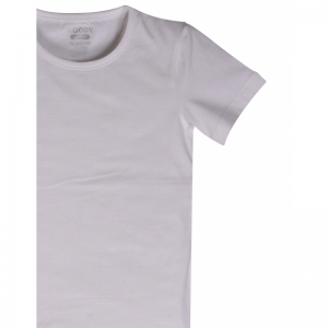 Unisex t-shirt korte mouw 100 wit