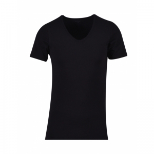 Shirt V-hals - single pack 199 zwart