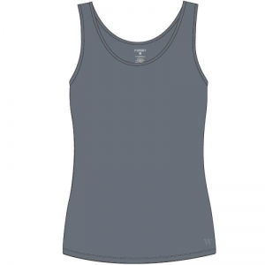 Dames singlet - single pack 180 grijsblauw