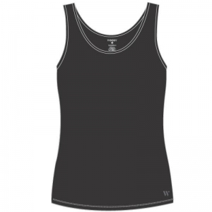 Dames singlet - single pack 199 zwart