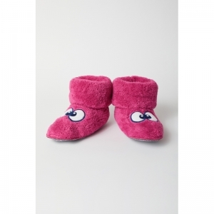 Pantoffels, met oogjes 467 fuchsia