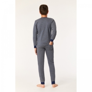 Jongens pyjama, lange mouwen 929 donkerblauw