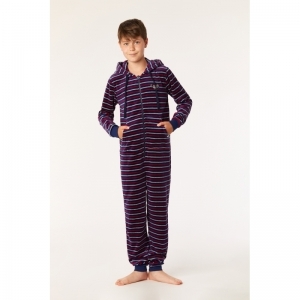 Onesie in velours 930 multicolor