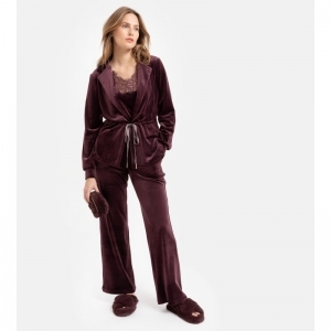 Dames homewear set 333 bordeaux