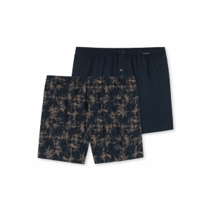 Heren boxershorts, 2-pack 910 sortiert 4