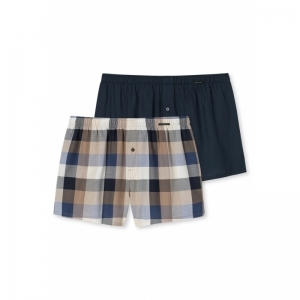 Heren boxershorts, 2-pack 901 sortiert 1