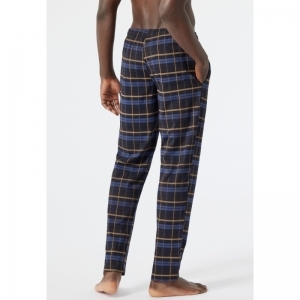 Herenpyjama, lange mouwen 816 jeansblau