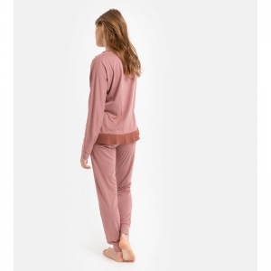 Dames pyjama 456 oudroze