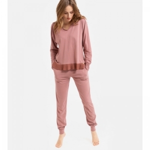 Dames pyjama 456 oudroze