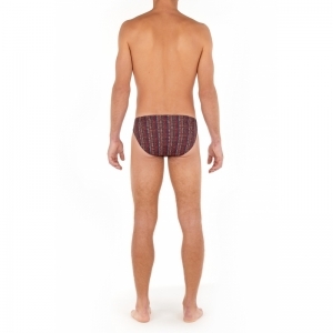 Comfort Micro Briefs - Ottawa I0PA Red print