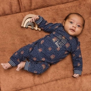 Baby jumpsuit longsleeve Navy