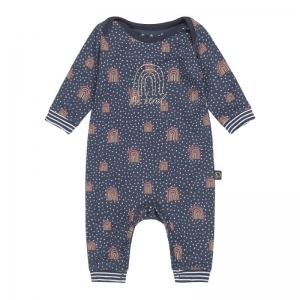 Baby jumpsuit longsleeve Navy